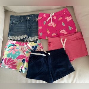 Bundle of 5 shorts - 4T